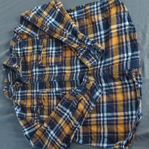 Denim & Flower Ricky Sigh  Get Elevated Flannel Shirt Women's Multicolor XXL